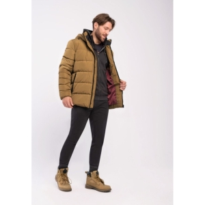 Pánska bunda - VOLCANO-J-LYSS-101-BEIGE Béžová XXL 4