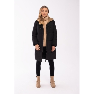 Dámska bunda - VOLCANO-J-DIA-700-BLACK Čierna XL 4