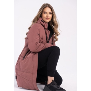Dámska bunda - VOLCANO-J-DIA-401-PINK Ružová XL 3