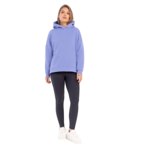 Dámska zateplená mikina s kapucňou - VOLCANO-B-SIGI-404-HEATHER Modrá L 3
