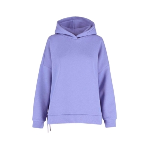 Dámska zateplená mikina s kapucňou - VOLCANO-B-SIGI-404-HEATHER Modrá L 4