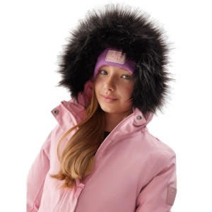 Dievčenská bunda - 4F-JACKET-JAW23TJACF106-56S-LIGHT PINK Ružová 164 2