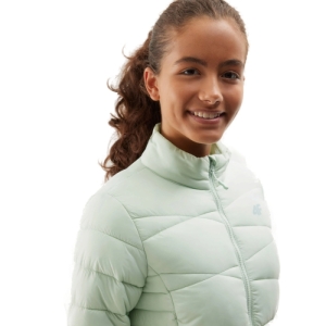 Dievčenská bunda - 4F-DOWN JACKET-JAW23TDJAF219-42S-LIGHT GREEN Zelená 164 2