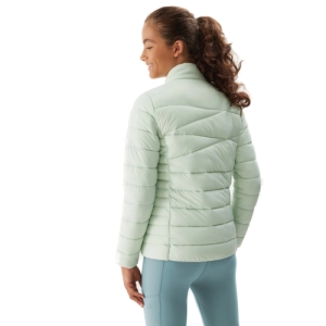 Dievčenská bunda - 4F-DOWN JACKET-JAW23TDJAF219-42S-LIGHT GREEN Zelená 164 3