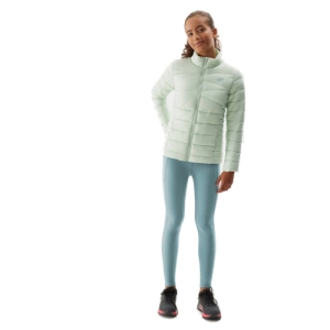 Dievčenská bunda - 4F-DOWN JACKET-JAW23TDJAF219-42S-LIGHT GREEN Zelená 164 4