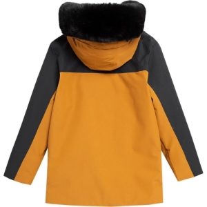 Chlapčenská bunda - 4F-JACKET-JAW23TJACM109-82S-LIGHT BROWN Hnedá 134 1