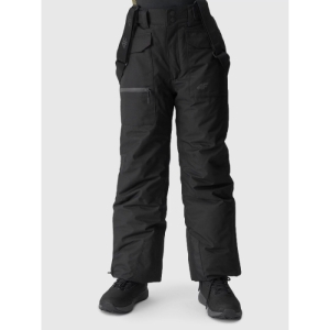 Chlapčenské lyžiarske nohavice - 4F-TROUSERS FNK-JAW23TFTRM360-21S-BLACK Čierna 164 2