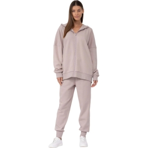 Dámske tepláky - 4F-TROUSERS-AW23TTROF471-56S-LIGHT PINK Ružová XL 1
