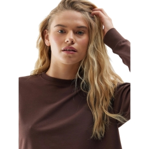Dámska mikina - 4F-SWEATSHIRT-AW23TSWSF699-81S-BROWN Hnedá XL 1