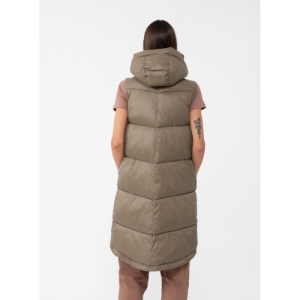 Dámska vesta - 4F-VEST-AW23TVESF074-82S-LIGHT BROWN Hnedá L 2
