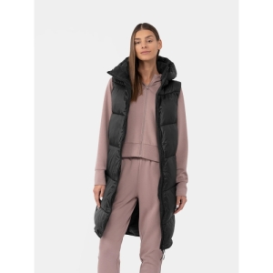Dámska vesta - 4F-VEST-AW23TVESF074-20S-DEEP BLACK Čierna L 2