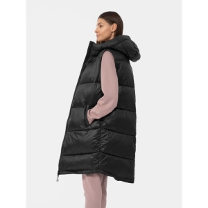 Dámska vesta - 4F-VEST-AW23TVESF074-20S-DEEP BLACK Čierna L 3