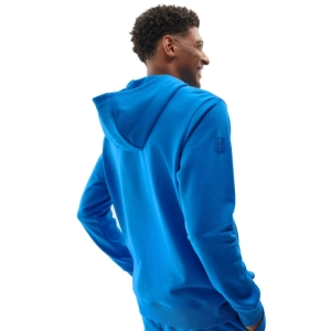Pánska mikina s kapucňou - 4F-SWEATSHIRT-AW23TSWSM688-33S-BLUE Modrá XXL 2