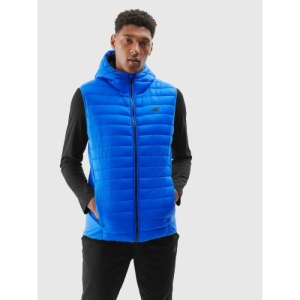 Pánska turistická vesta - 4F-VEST-AW23TVESM063-36S-COBALT Modrá XXL 1