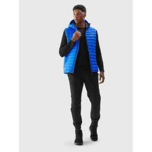 Pánska turistická vesta - 4F-VEST-AW23TVESM063-36S-COBALT Modrá XXL 3