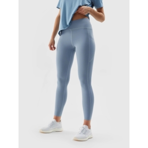 Dámske kompresné legíny - 4F-TIGHTS FNK-AW23TFTIF140-33S-BLUE Modrá XL 1
