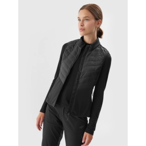 Dámska turistická vesta - 4F-VEST-AW23TVJAF048-20S-DEEP BLACK Čierna L 2