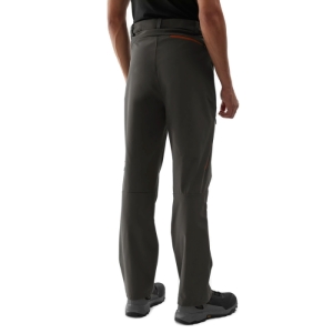 Pánske turistické nohavice - 4F-TROUSERS FNK-AW23TFTRM363-22S-ANTHRACITE Čierna XXL 1