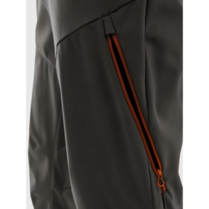 Pánske turistické nohavice - 4F-TROUSERS FNK-AW23TFTRM363-22S-ANTHRACITE Čierna XXL 4