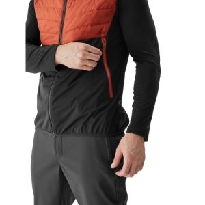 Pánska turistická vesta - 4F-VEST-AW23TVJAM041-81S-BROWN Hnedá XXL 3