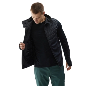 Pánska turistická vesta - 4F-VEST-AW23TVJAM041-20S-DEEP BLACK Čierna XXL 2