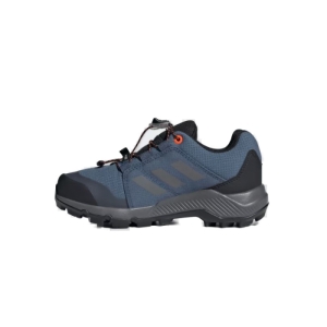 Chlapčenská nízka turistická obuv - ADIDAS-Terrex GTX Jr wonder steel/grey three/impact orange Modrá 39 1/3 2