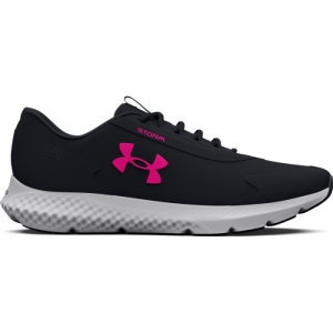 Dámska bežecká obuv - UNDER ARMOUR-UA W Charged Rogue 3 Storm black/jet gray/rebel pink Čierna 41