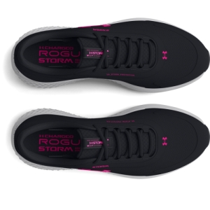 Dámska bežecká obuv - UNDER ARMOUR-UA W Charged Rogue 3 Storm black/jet gray/rebel pink Čierna 41 3