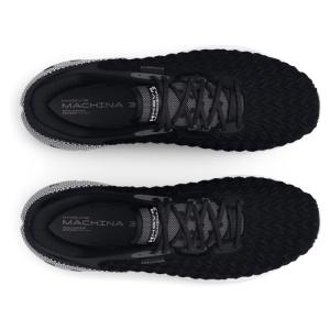 Dámska bežecká obuv - UNDER ARMOUR-UA W HOVR Machina 3 Clone black/white/black Čierna 41 3