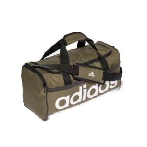 Pánska cestovná taška - ADIDAS-LINEAR DUFFEL M OLISTR/BLACK/WHITE Zelená 39L 1