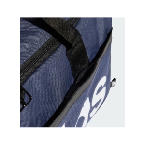 Cestovná taška - ADIDAS-LINEAR DUFFEL S SHANAV/BLACK/WHITE Modrá 25L 4
