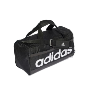 Cestovná taška - ADIDAS-LINEAR DUFFEL M BLACK/WHITE Čierna 39L 1