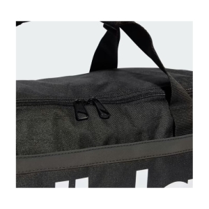 Cestovná taška - ADIDAS-LINEAR DUFFEL M BLACK/WHITE Čierna 39L 4