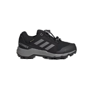 Juniorská nízka turistická obuv - ADIDAS-TERREX GTX K CBLACK/GRETHR/CBLACK Čierna 39 1/3