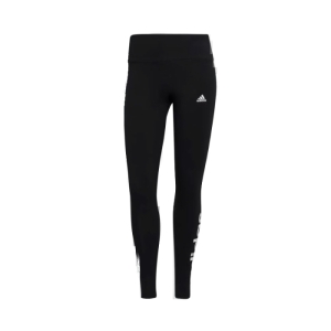 Dámske legíny - ADIDAS-W LIN LEG-GL0633-black/white Čierna XS 3