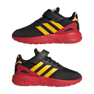 Detská rekreačná obuv - ADIDAS-NEBZED MICKEY EL K  CBLACK/BOGOLD/BETSCA Čierna 28 2