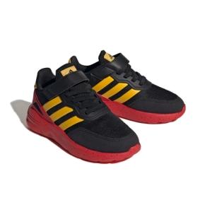 Detská rekreačná obuv - ADIDAS-NEBZED MICKEY EL K  CBLACK/BOGOLD/BETSCA Čierna 28 3