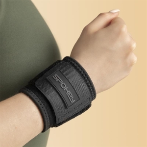 Fitness chránič - SPOKEY-FITBAND Neopren WRIST - UNI Čierna UNI 4