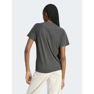 Dámske tričko s krátkym rukávom - ADIDAS-W WINRS 3.0 TEE-IM2423-black melange/grey three, Čierna XL 3