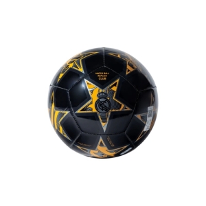 Futbalová lopta - ADIDAS-UCL RM CLB-BLACK/PREYEL/CARBON Čierna 5