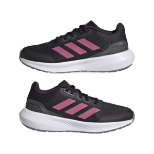 Dievčenská športová obuv (tréningová) - ADIDAS-RUNFALCON 3,0 K-CBLACK/PULMAG/GRESIX Čierna 40 2