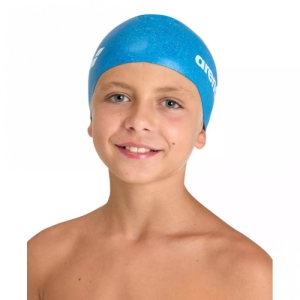 Juniorská plavecká čiapka - ARENA-Silicone jr. cap Modrá 1