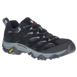 Pánska nízka turistická obuv - MERRELL-Moab 3 GTX black/grey Čierna 47