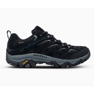 Pánska nízka turistická obuv - MERRELL-Moab 3 GTX black/grey Čierna 47 1