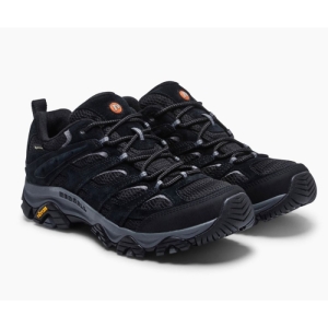 Pánska nízka turistická obuv - MERRELL-Moab 3 GTX black/grey Čierna 47 2