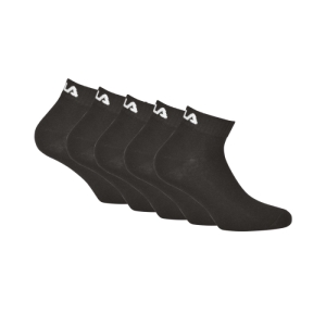 Ponožky - FILA-F9300/5 SOCKS 5-PACK 200 Black Čierna 39/42