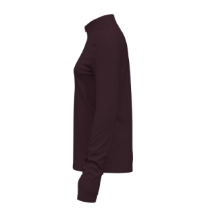 Dievčenská tréningová mikina s 1/2 zipsom - UNDER ARMOUR-UA Girls Challenger Midlayer-MRN Červená 149/160 3