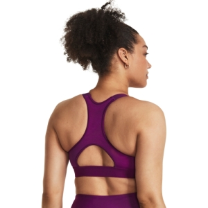 Dámska tréningová športová podprsenka - UNDER ARMOUR-UA HG Armour High-PPL Fialová L 3