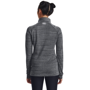 Dámska tréningová mikina s 1/2 zipsom - UNDER ARMOUR-Evolved Core Tech A1 Zip -BLK Čierna M 2