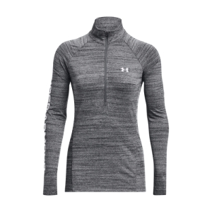 Dámska tréningová mikina s 1/2 zipsom - UNDER ARMOUR-Evolved Core Tech A1 Zip -BLK Čierna M 4